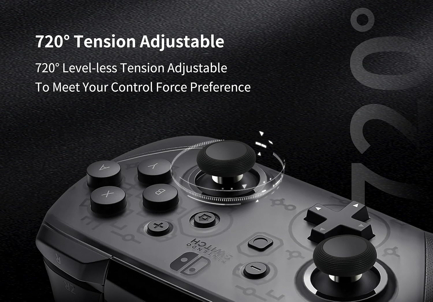 Detalle de GuliKit TMR Magnetic Joysticks for Xbox Series X|S & Elite Series 2 Controller (anti-drift repair kit, 720° adjustable tension)