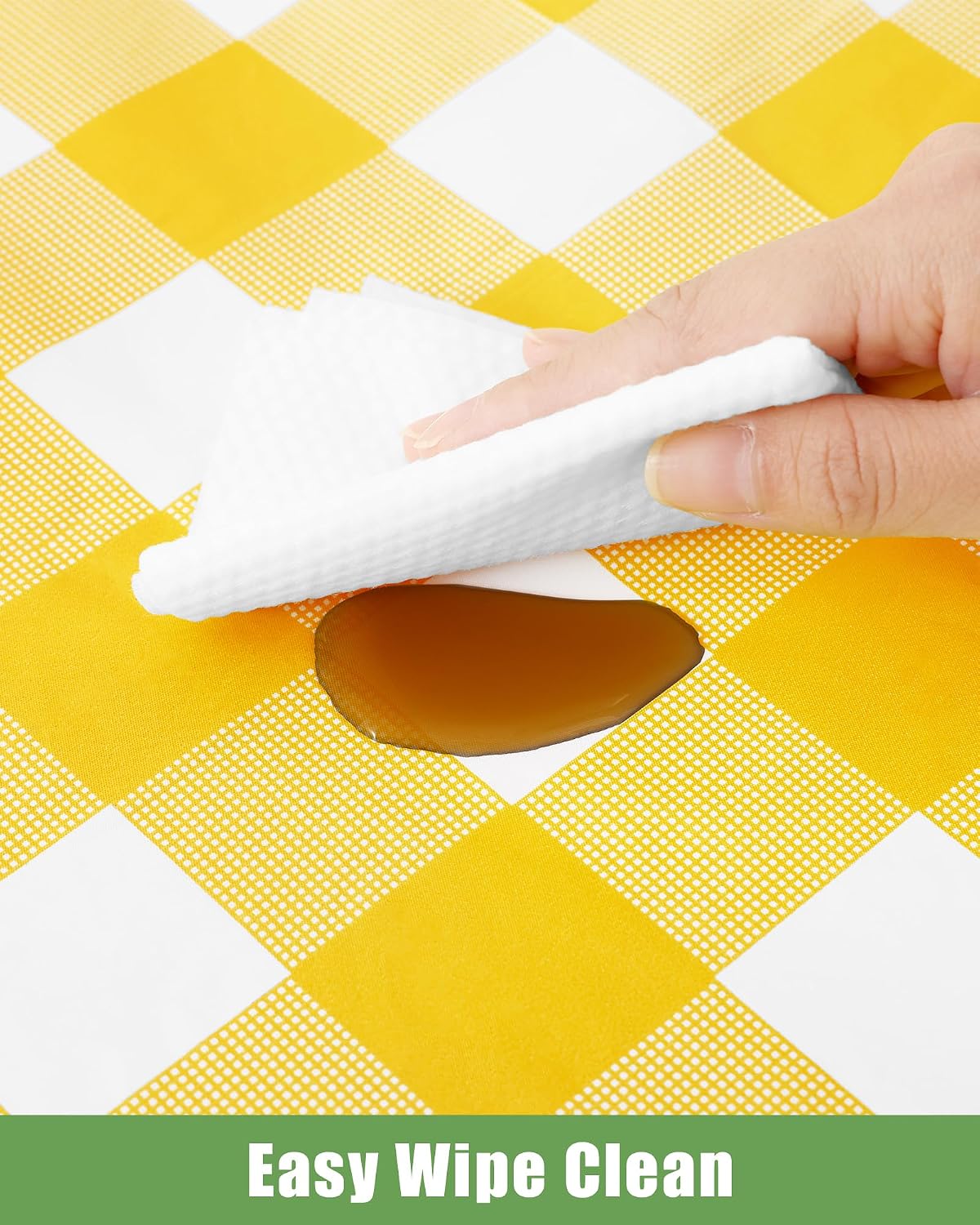 Detalle 2 de Smiry Disposable Tablecloth, 54 x 108 Inch