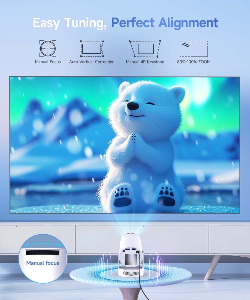 Detalle 2 de Magcubic Mini Projector 1080P smart projector 📽