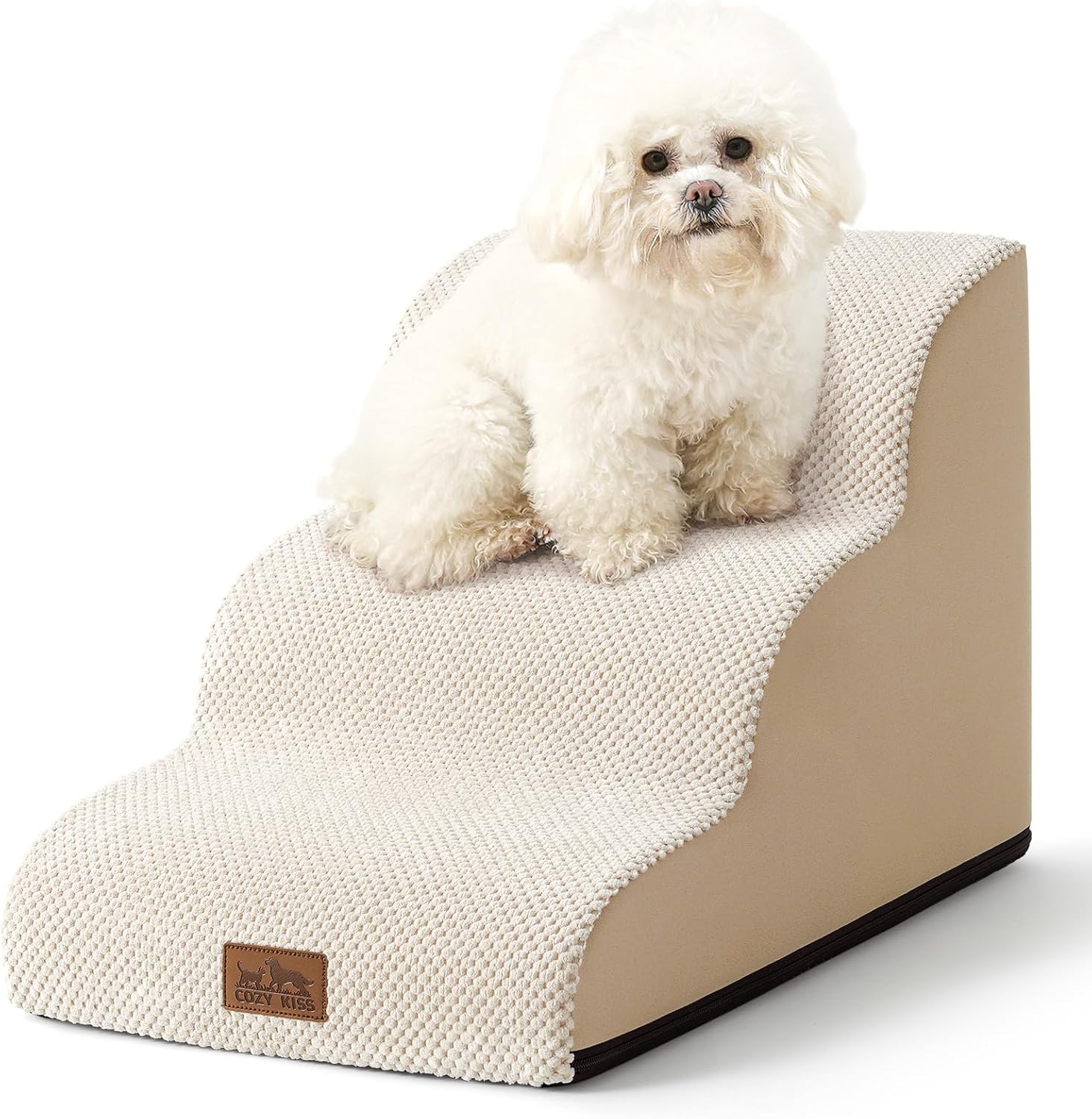 Detalle de COZY KISS Dog Stairs for Small Dogs