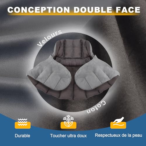 Detalle de UNCN Coussin Chauffant Micro-ondes pour le Cervical — Bouillotte Micro-Onde