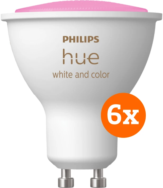 Thumbnail 8 de Philips Hue White & Color GU10 6er-Pack Lampen