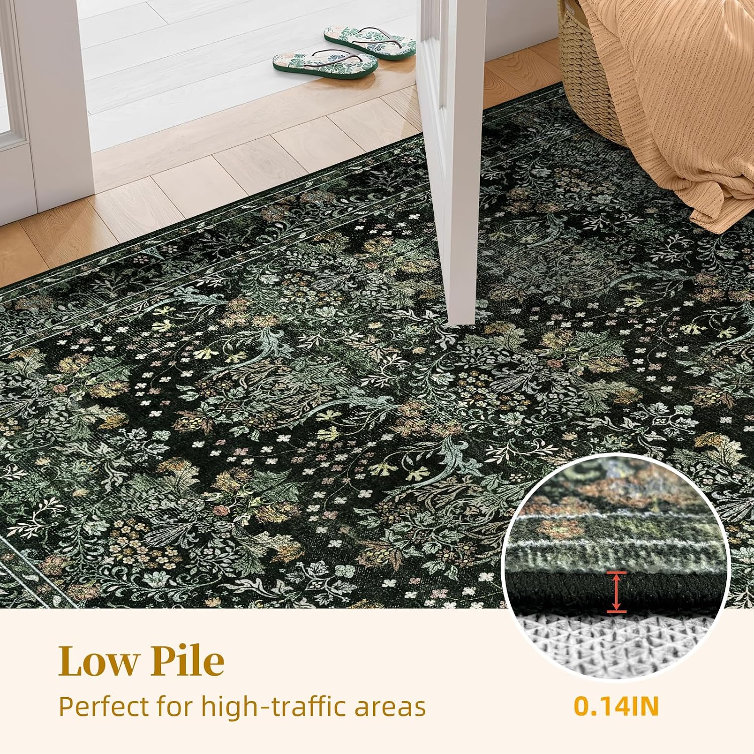 Detalle de Mordem Area Rug, 5' x 7