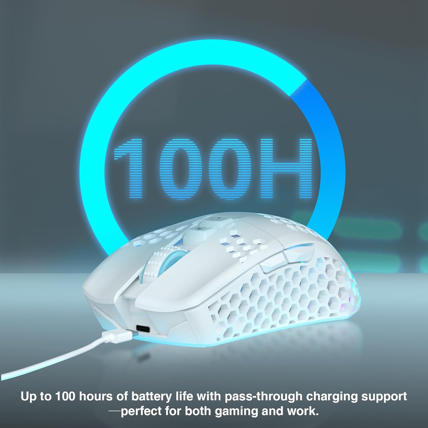 Thumbnail 4 de SOLAKAKA SM600 Wireless Gaming Mouse 600mA 🔌