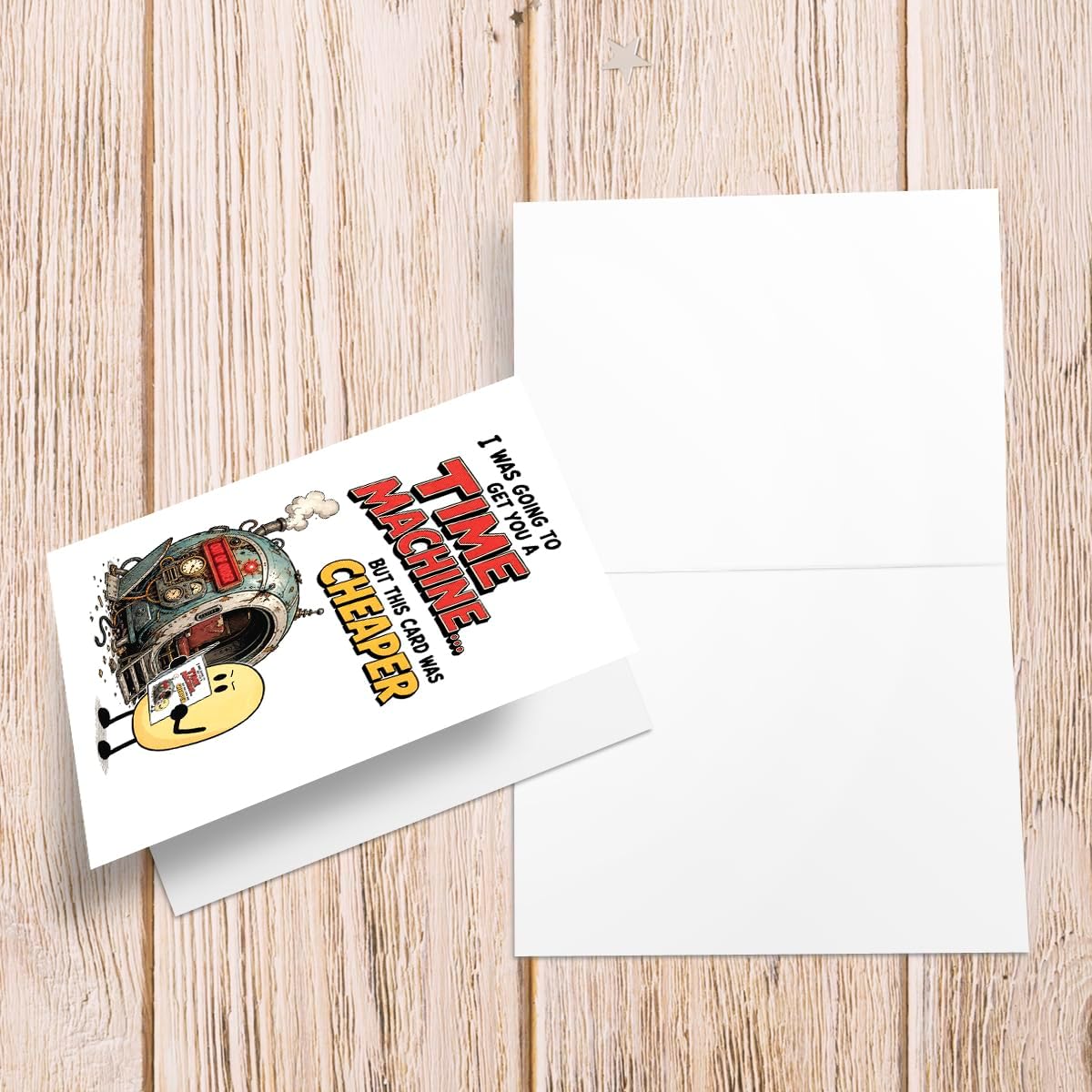Thumbnail 5 de CRTURUNIQ belated birthday card, 5 x 7 inch