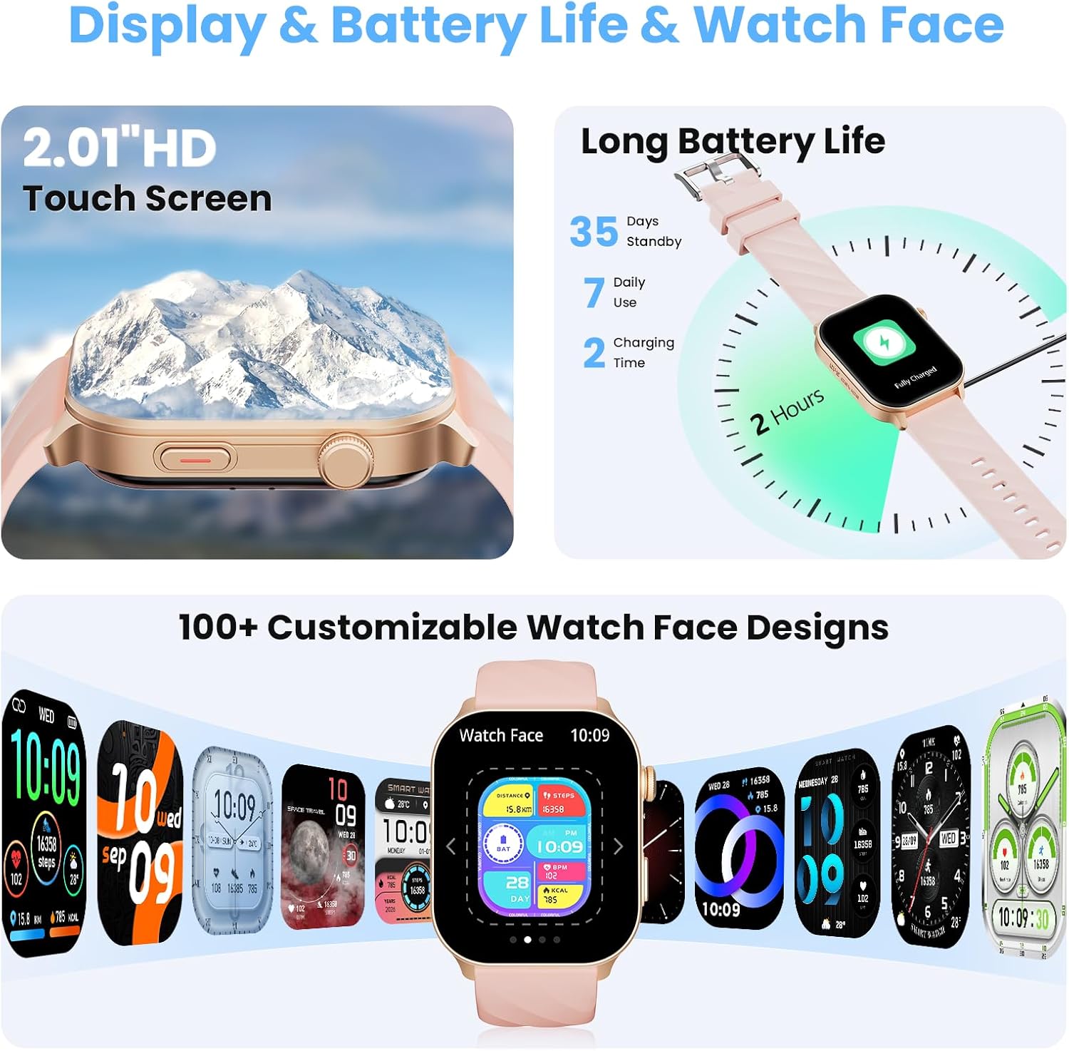 Thumbnail 6 de GPS Smart Watch 2.01" HD with GPS