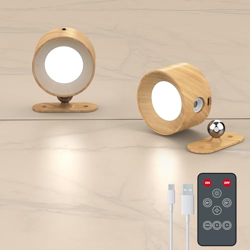 Detalle de Coollamp Aplique de pared 360° con 3 modos