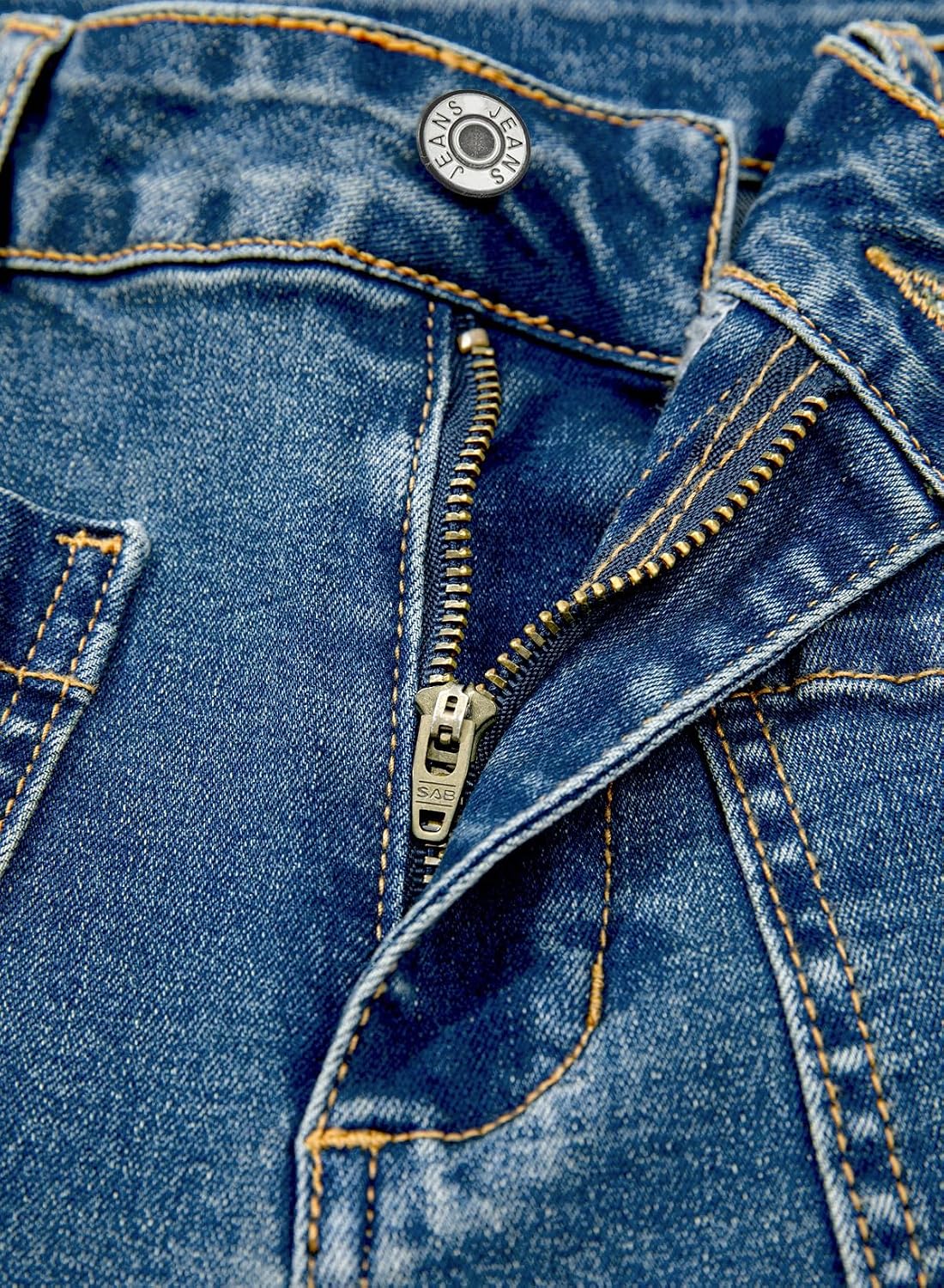 Thumbnail 5 de Sidefeel Wide-Leg Jeans, Up to 28-Inch Inseam