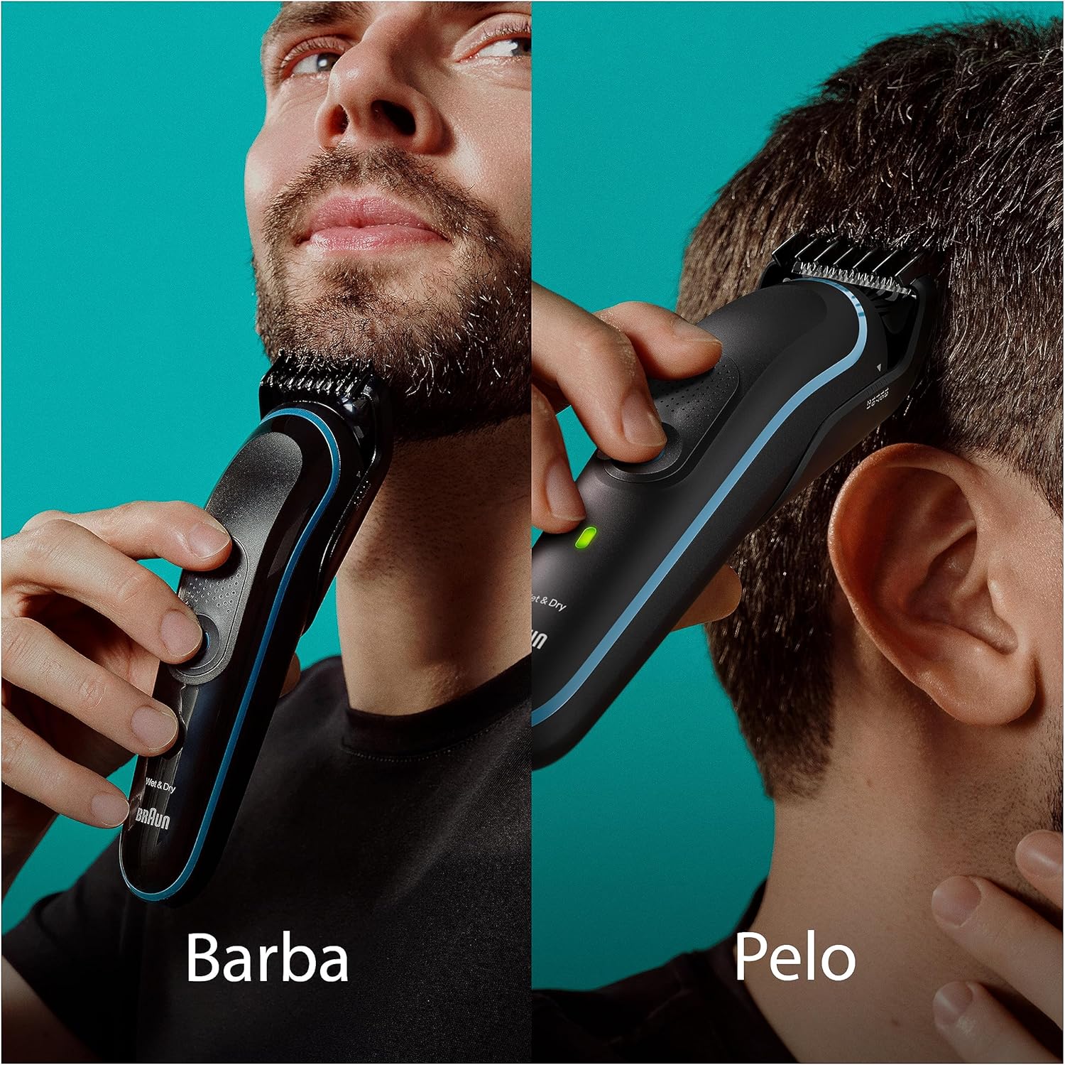 Detalle 1 de Braun MGK5445: Recortadora 10 en 1 para Hombre ✂