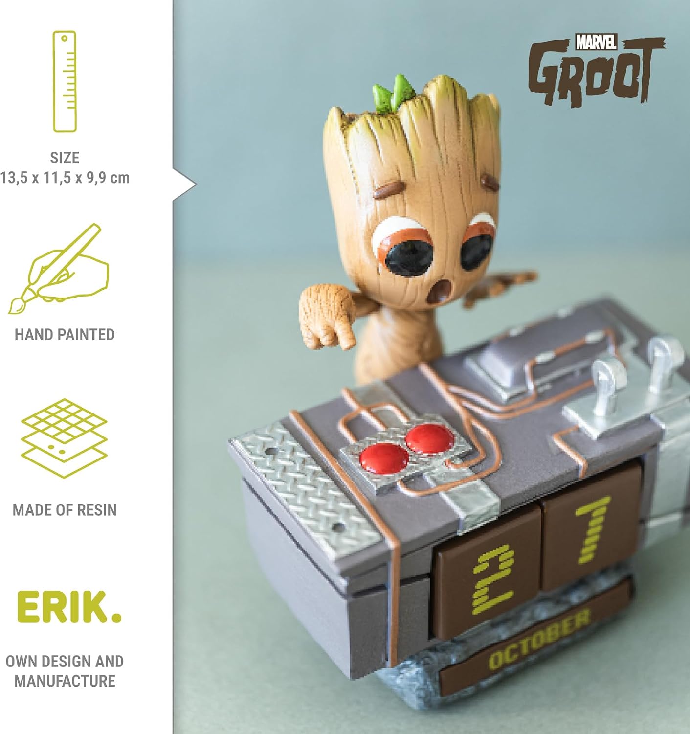 Detalle de Grupo Erik Perpetual Calendar – Marvel Groot Gifts