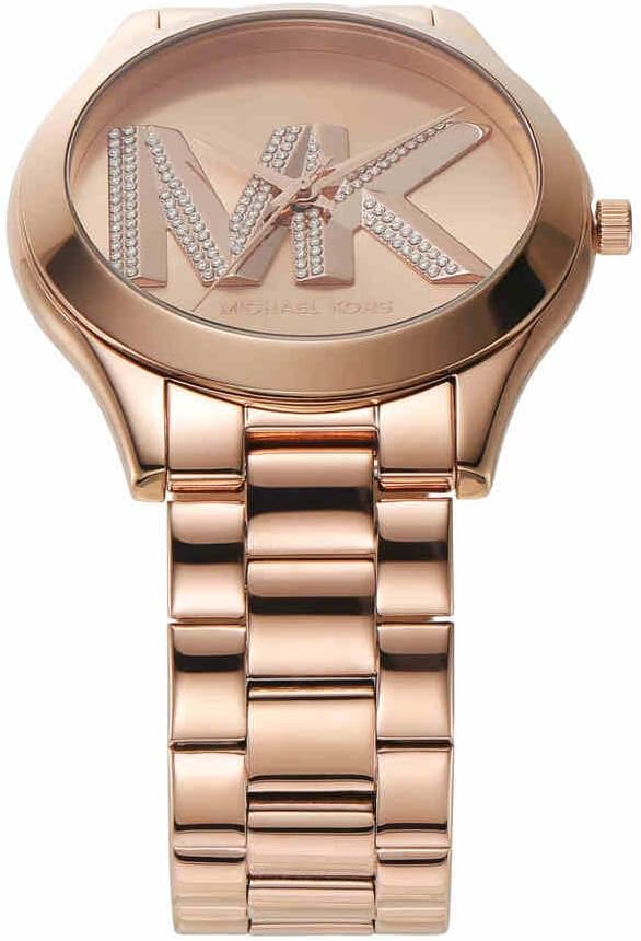 Thumbnail 3 de Montre Slim Runway pour Femme de Michael Kors — 42 mm, mouvement quartz à trois aiguilles, bracelet acier inoxydable