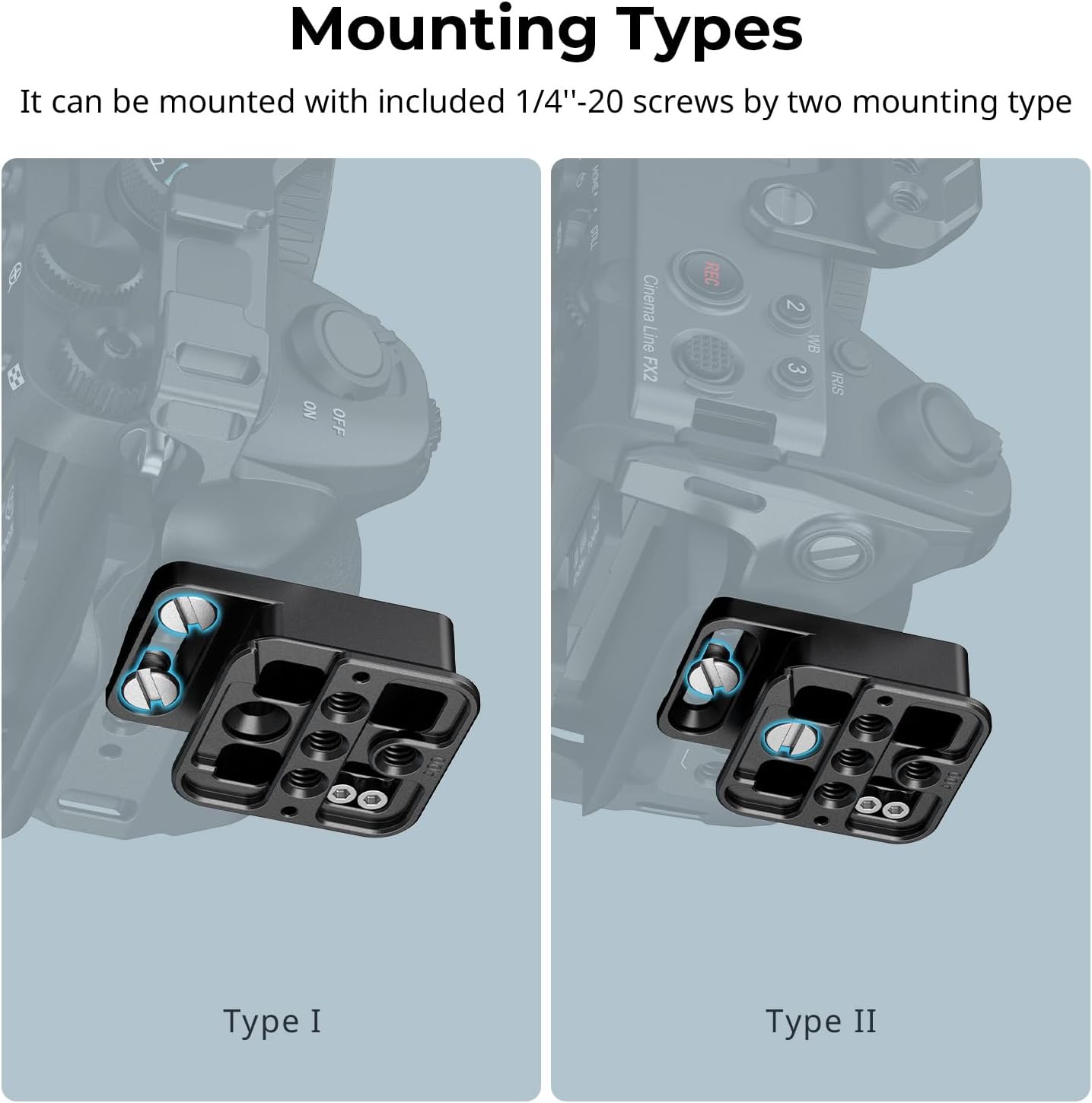 Thumbnail 6 de SmallRig Schnellwechselplatte Arca-Swiss 5802