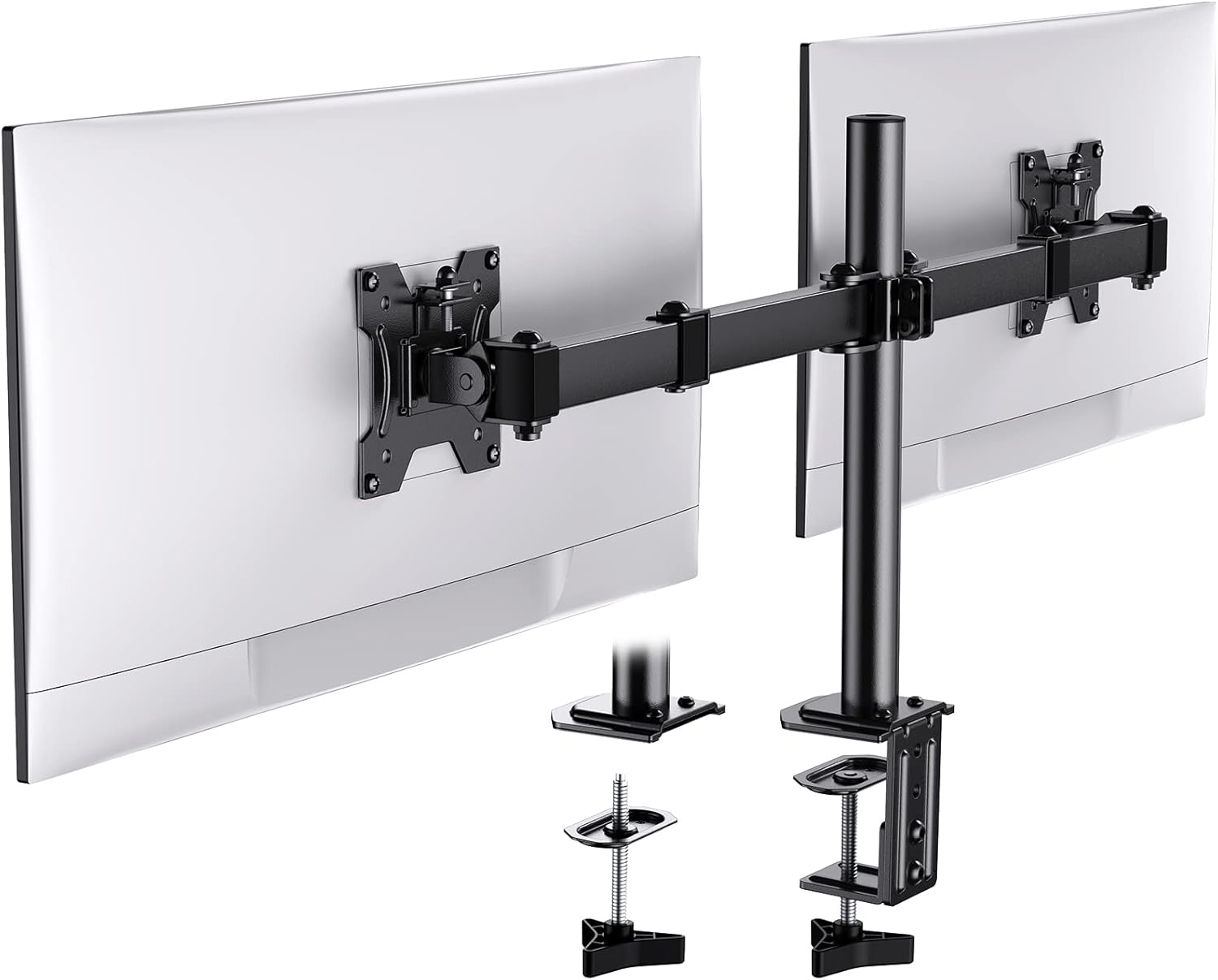 Detalle de HUANUO Dual Monitor Stand for 13-30 Inch Screens