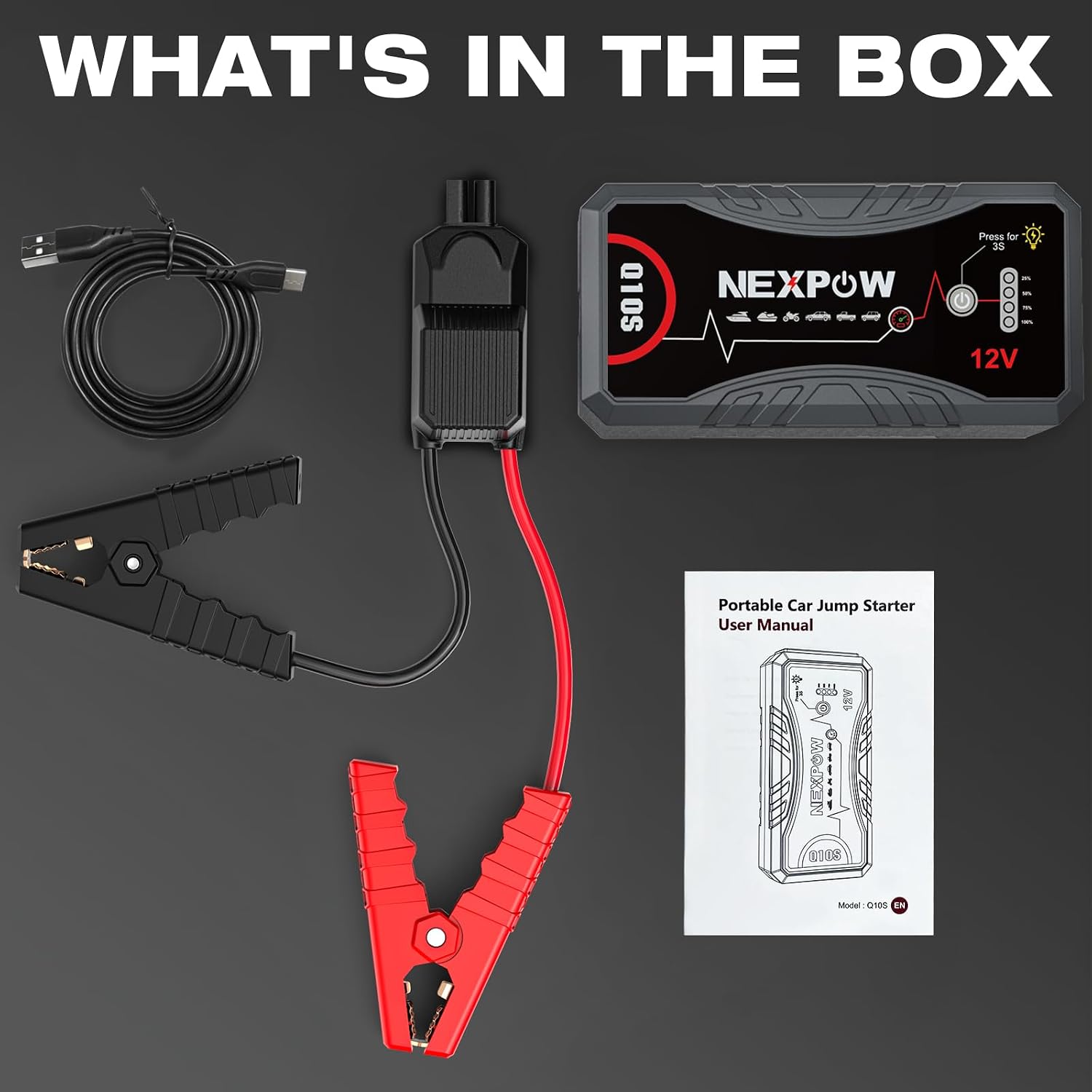 Thumbnail 6 de NEXPOW Car Jump Starter Q10S