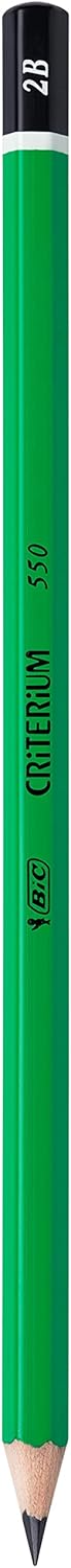 Thumbnail 1 de BIC Ecriture Criterium 550 - Crayons à Papier 2B, boîte de 12