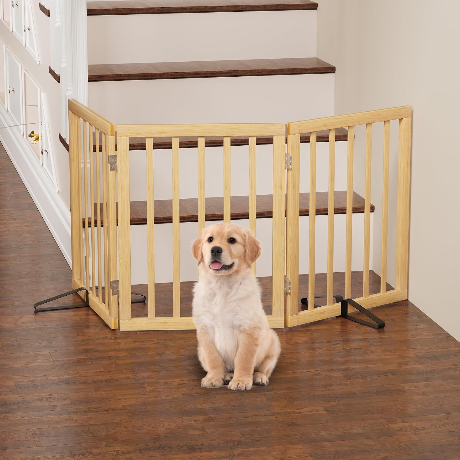 Detalle 2 de Freestanding Dog Gate, 3 Panels