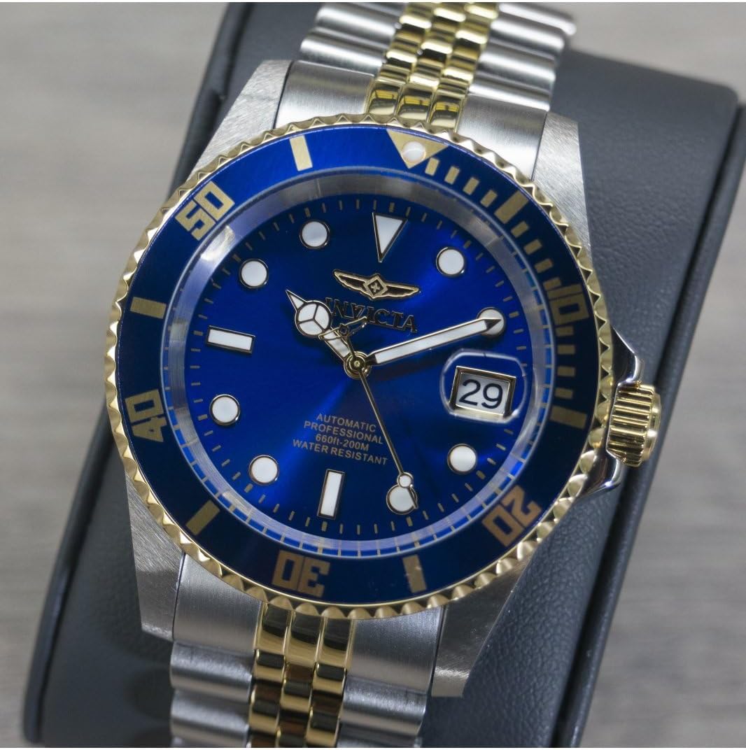 Thumbnail 6 de Invicta Pro Diver 29182 Orologio automatico uomo in acciaio inox da 42 mm con quadrante blu