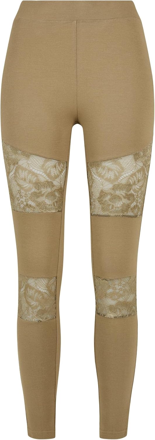 Thumbnail 4 de Urban Classics Damen Laces Inset Leggings