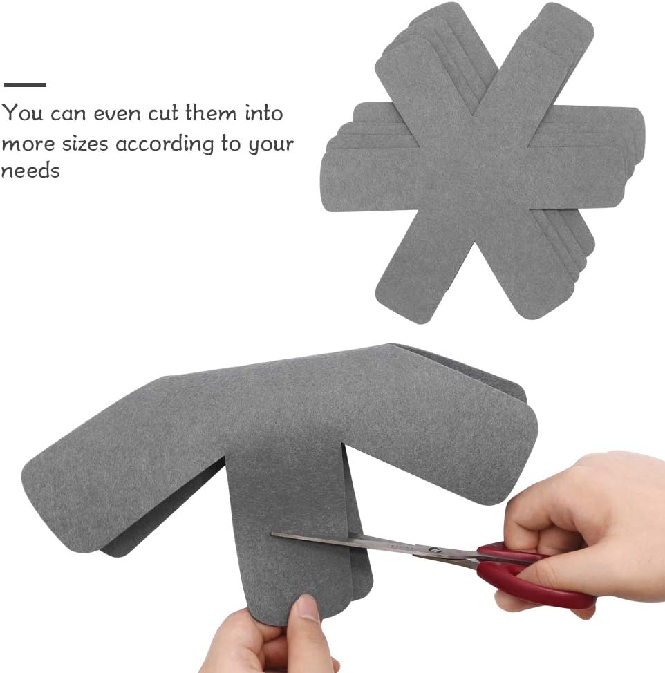 Detalle 2 de Pan Pot Protectors Thicker Felt Pads 12pcs
