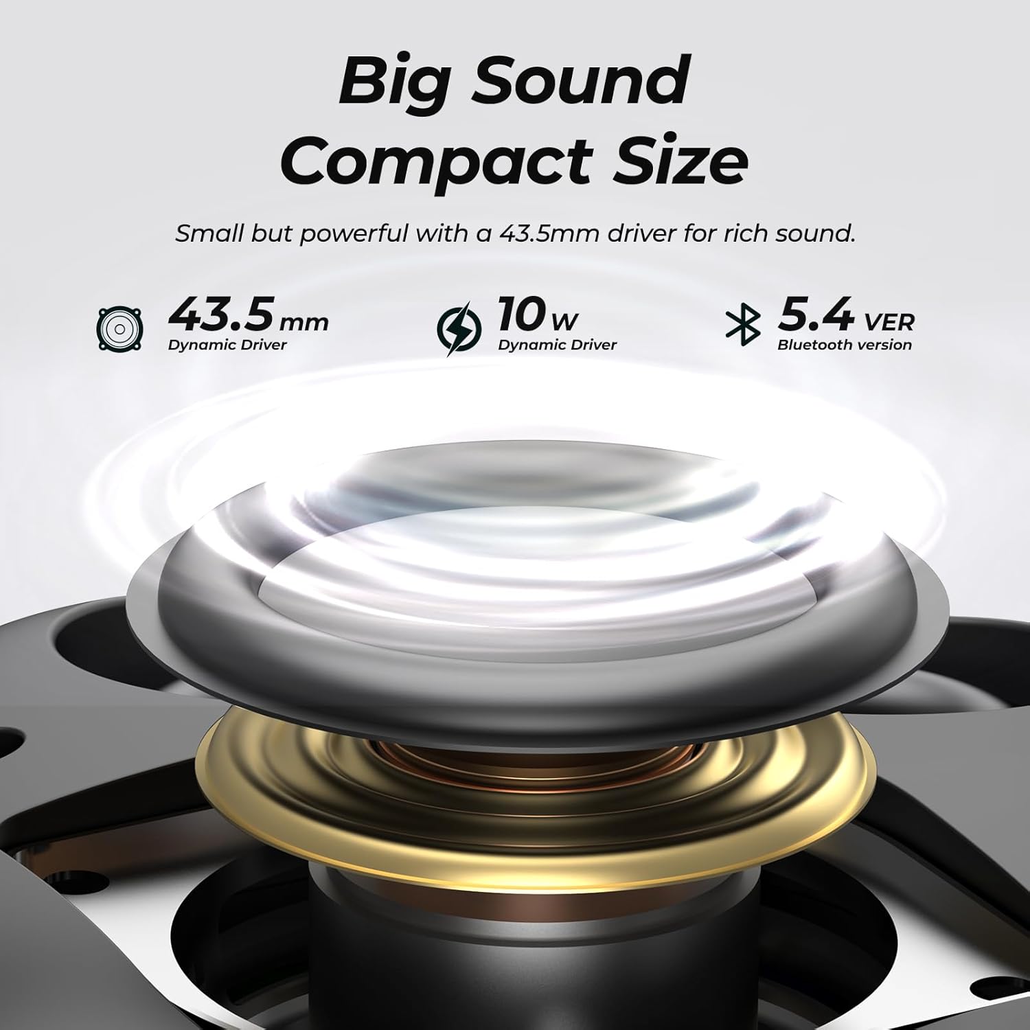 Detalle 2 de TOZO PE1 Portable Bluetooth Speaker 32H