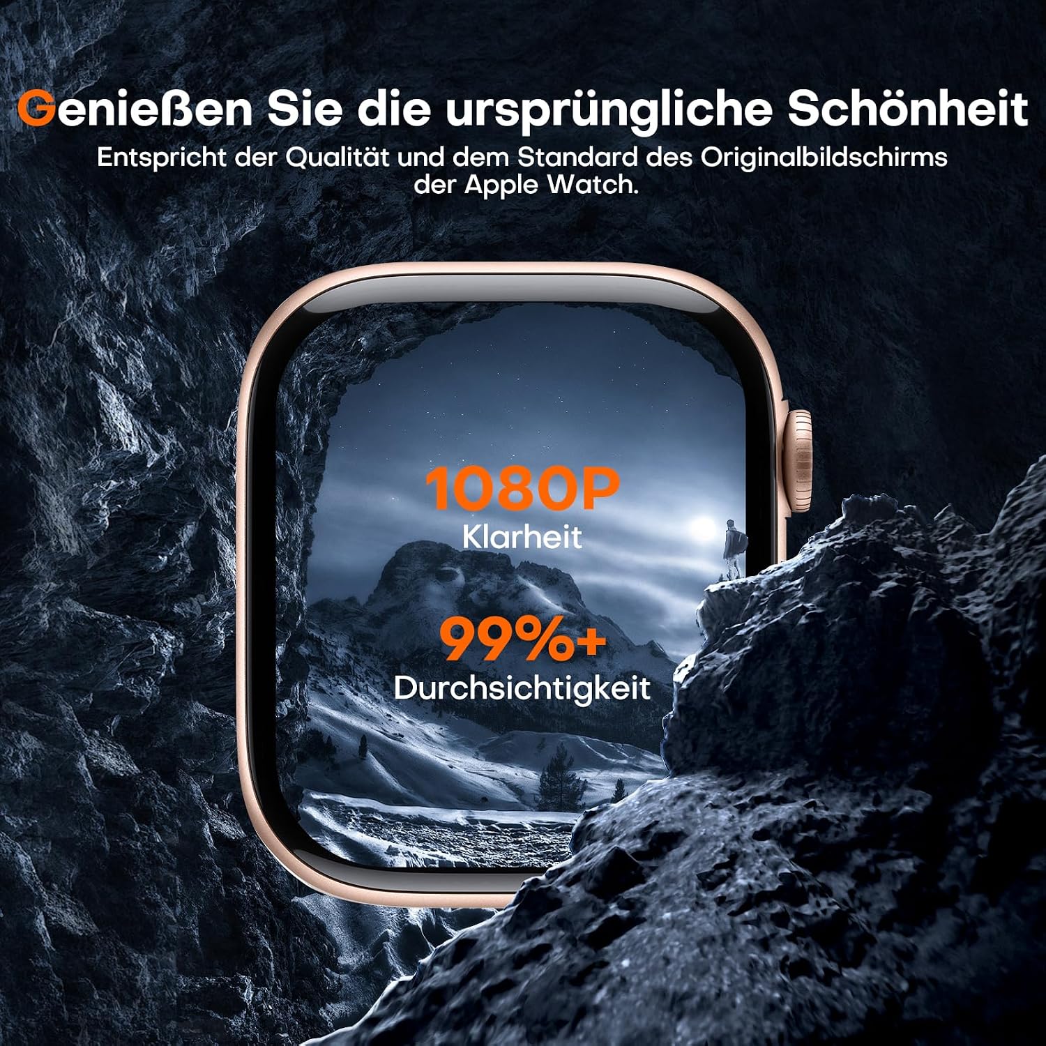 Thumbnail 2 de LϟK Apple Watch Series 11/10 42mm Schutzfolie