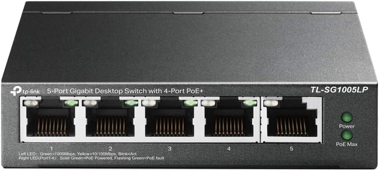 Thumbnail 5 de TP-Link ES205GP Switch 5 ports PoE 65W 📡