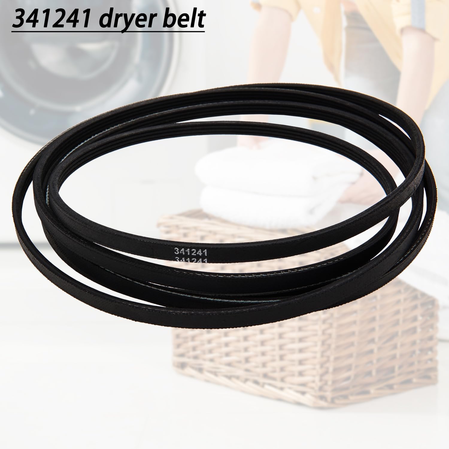 Thumbnail 3 de Siwdoy Dryer Repair Kit for Whirlpool with 341241 Belt and Drum Rollers