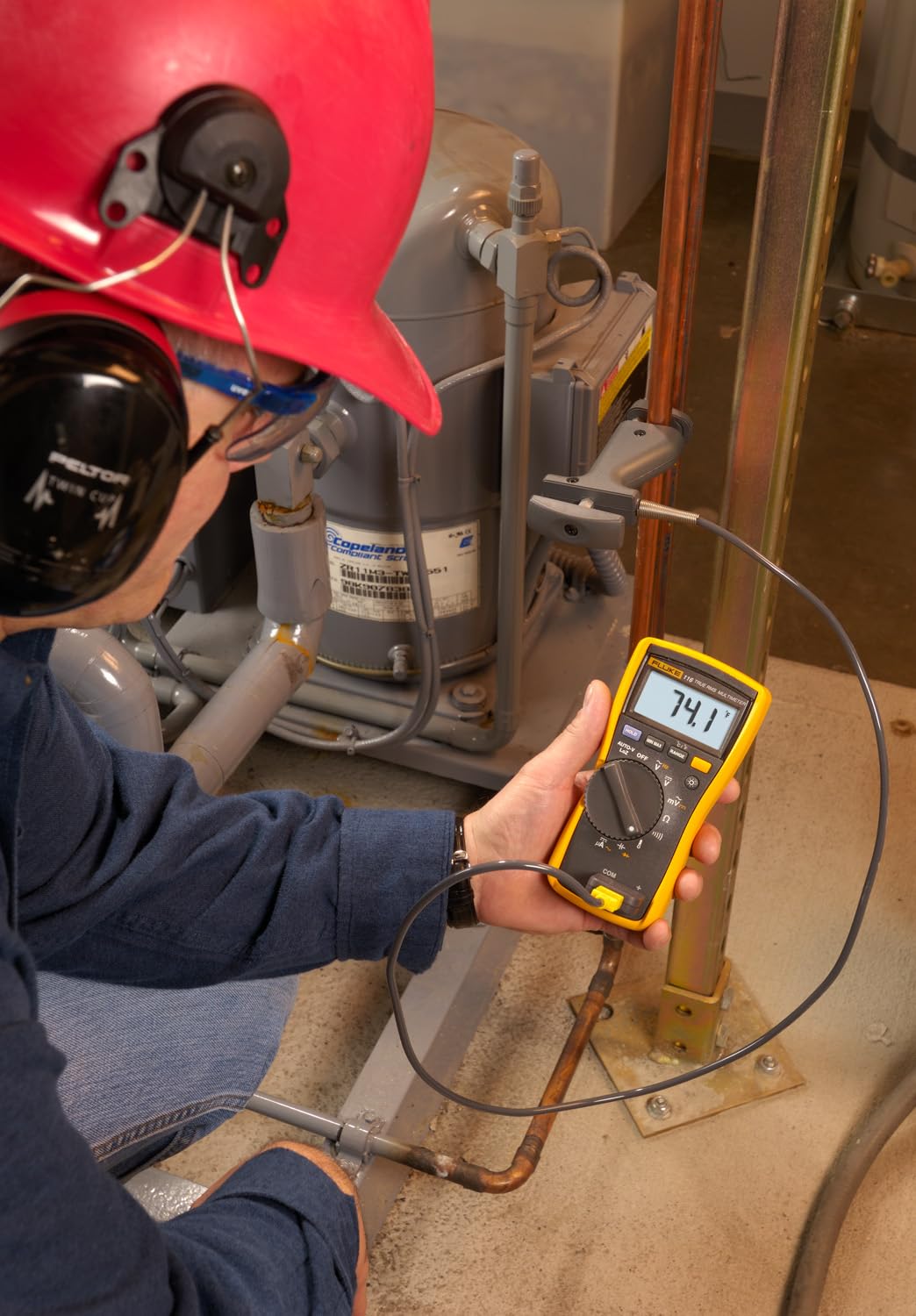 Thumbnail 6 de Fluke 116 HVAC Multimeter for HVAC Technicians ðŸ›