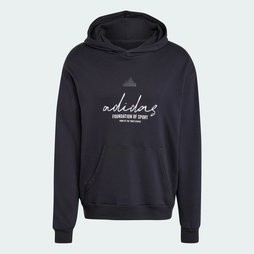 Thumbnail 3 de Adidas Sudadera con capucha Brand Love Negro