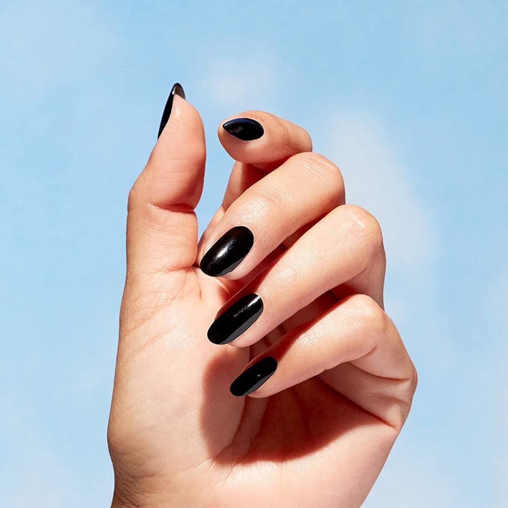 Thumbnail 3 de OPI Nature Strong Onyx Skies smalto vegano nero brillante, fino a 7 giorni di durata (15 ml)