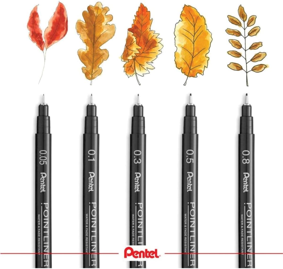 Detalle de Pentel Pointliner Pen, 0.05mm
