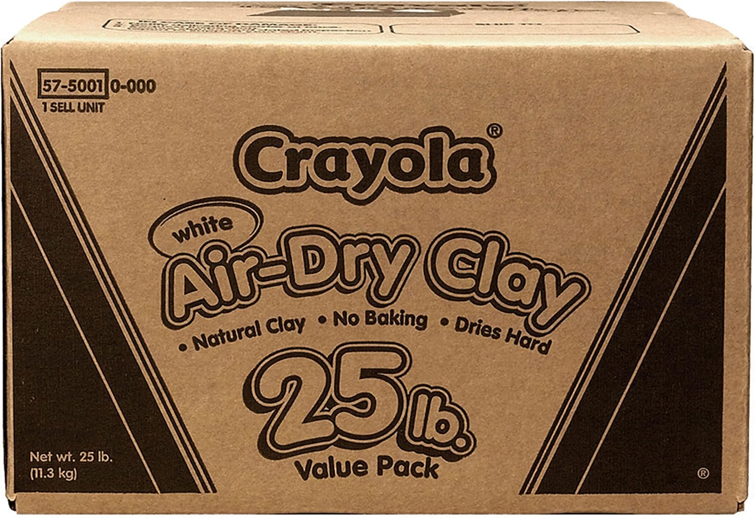 Thumbnail 1 de Crayola Air Dry Clay for Kids (White) — 25 lbs Bulk Modeling Clay