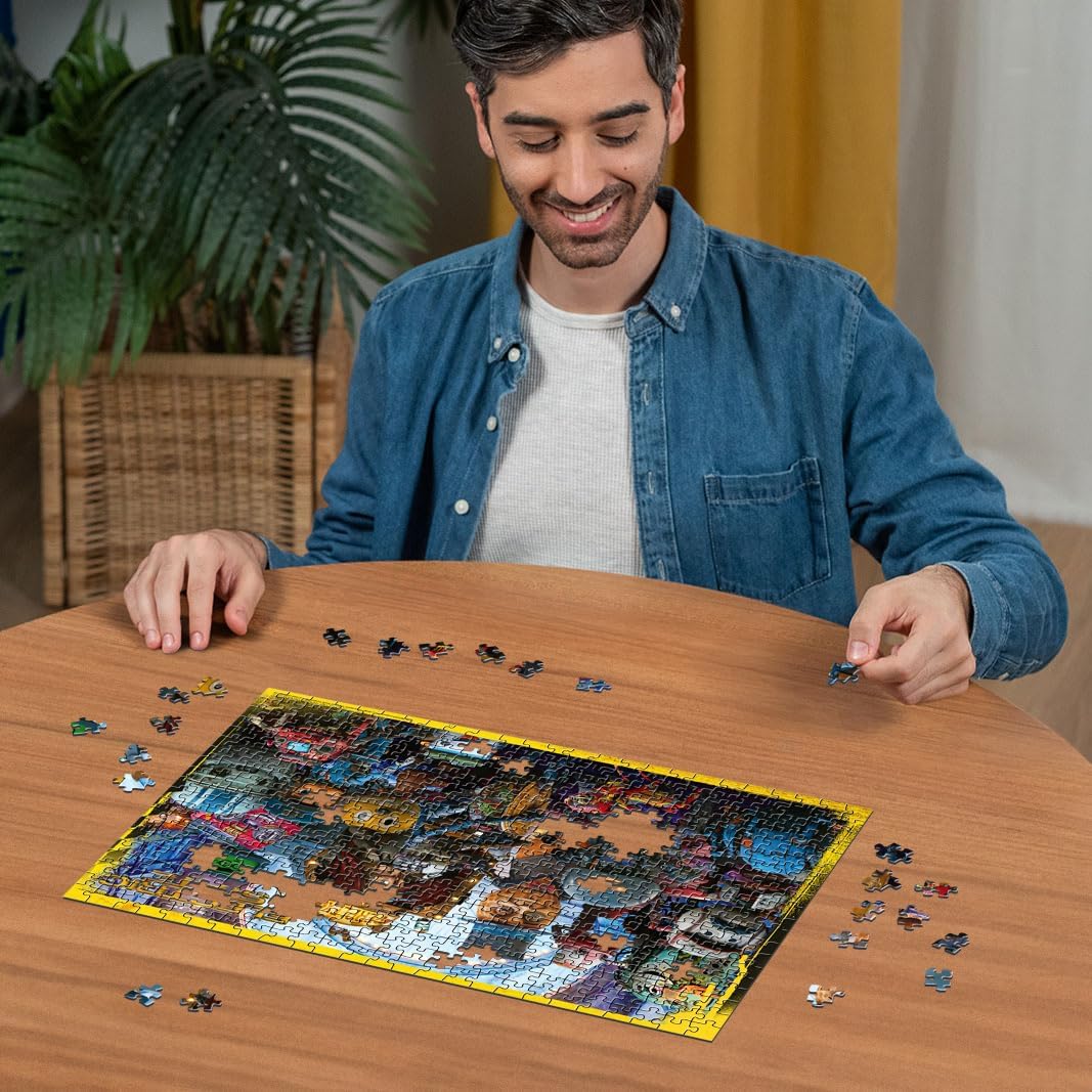 Detalle de Ravensburger Puzzle 12001491 „Drones Never! Bots Forever!“ mit 500 Teilen