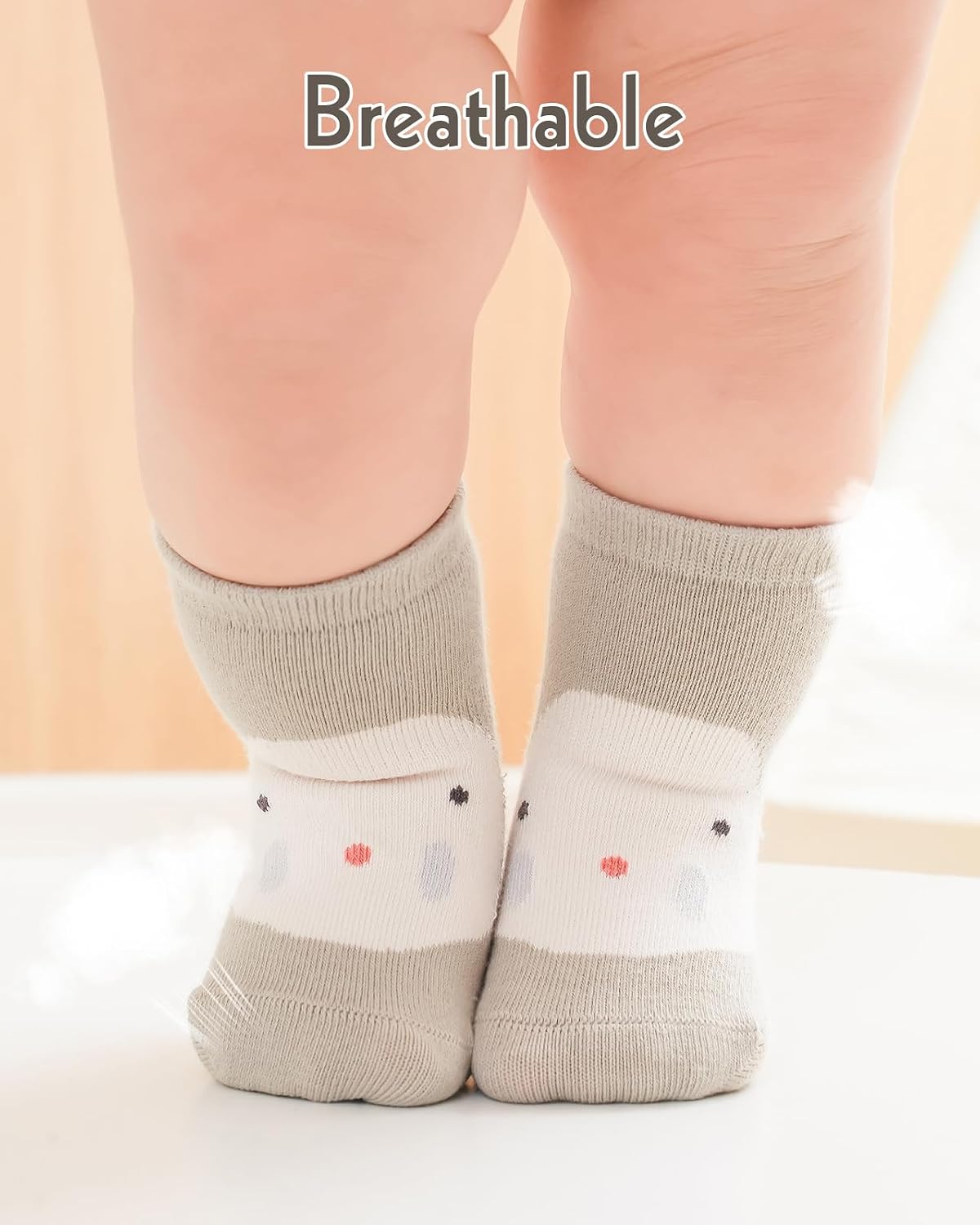 Thumbnail 5 de Kyopp 5/10 Paar Baby-Socken mit ABS