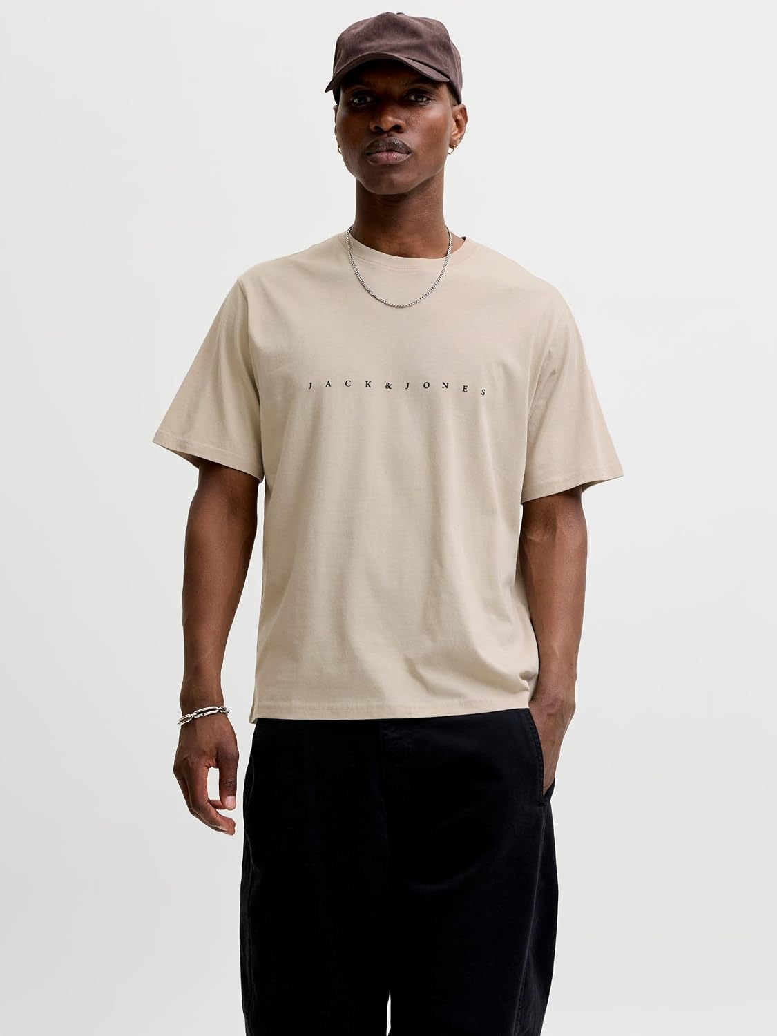 Detalle 2 de JACK & JONES Herren JJECORP Old Logo Tee SS O-Neck – Kurzarm, weiche Baumwolle