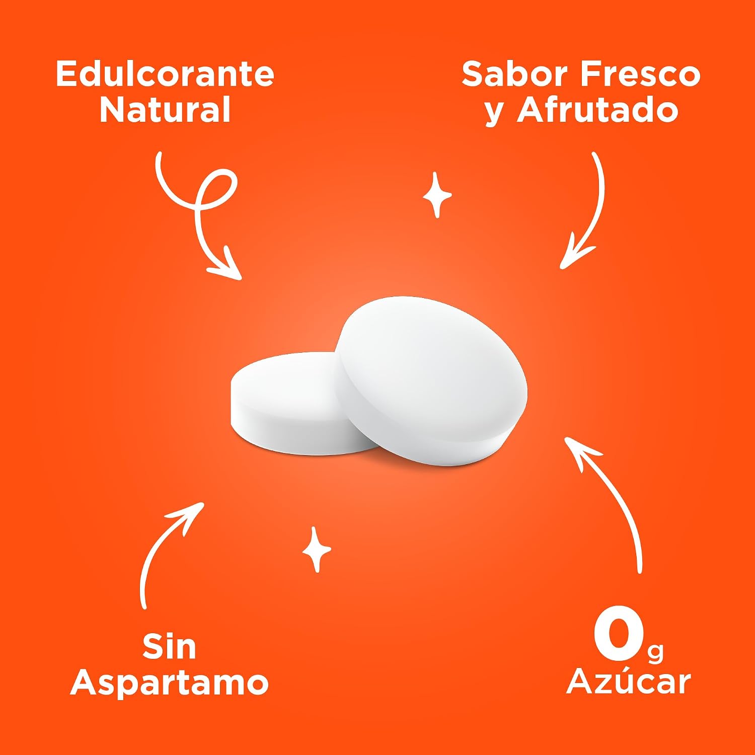 Detalle 2 de PUR Mentas de Mandarina 🍊 Sin Aspartamo, 30 unidades