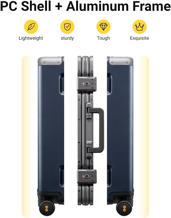 Thumbnail 3 de LEVEL8 24 Inch Zipperless Carry On