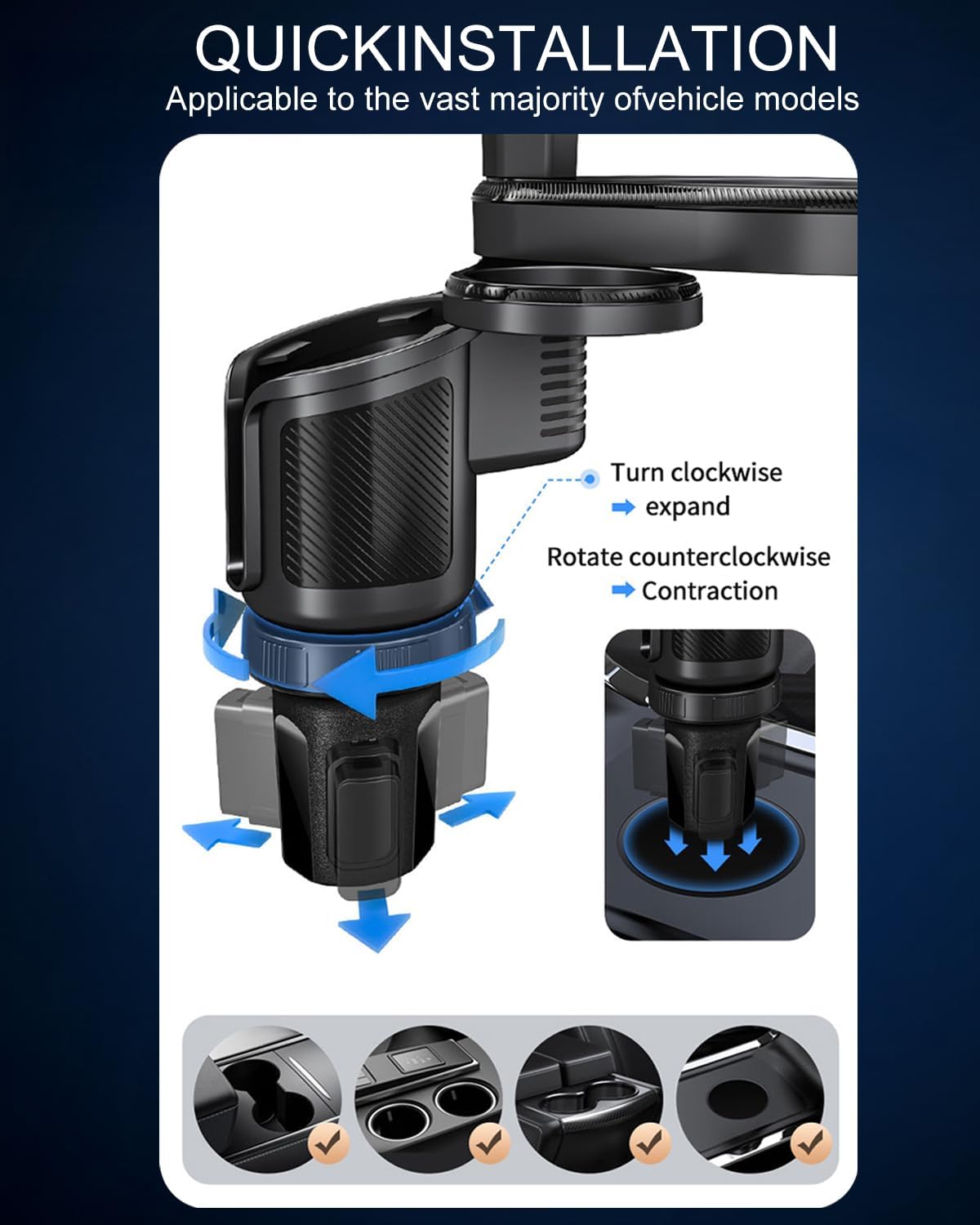 Detalle 1 de FLAIDO 4-in-1 Car Tray für Roadtrips