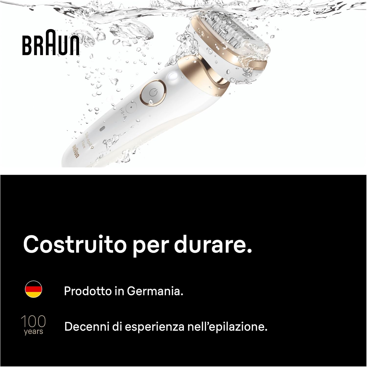 Thumbnail 6 de Braun Silk Epil 9 Flex epilatore Wet&Dry 360°