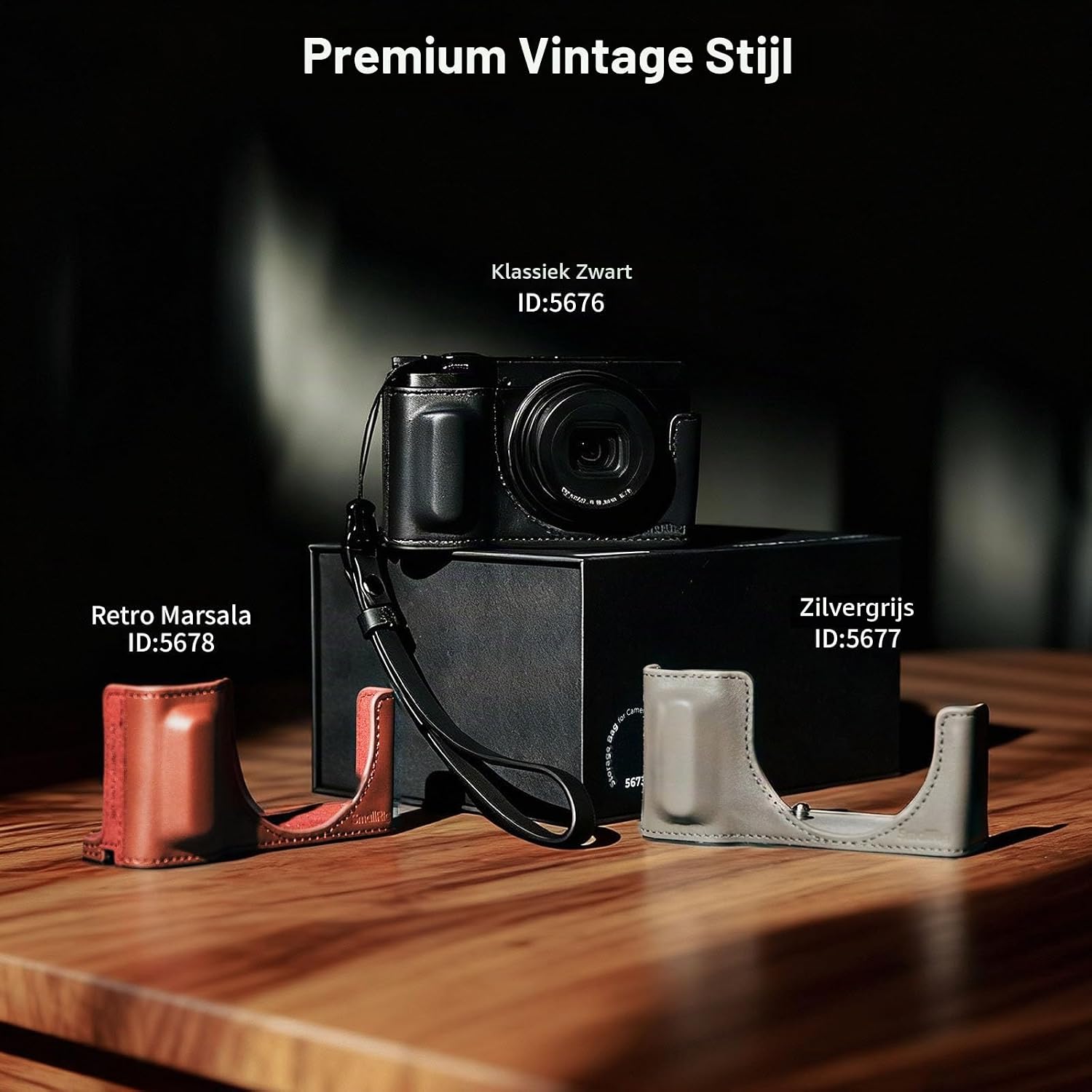 Thumbnail 6 de SMALLRIG 5676 leren cameratas voor RICOH GR IV/GR III met grip en statiefaansluiting