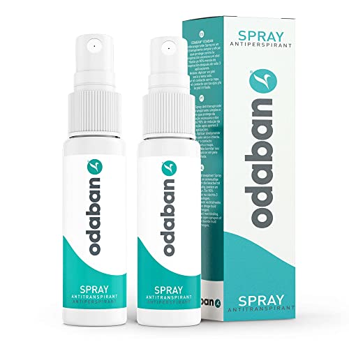 Detalle de odaban Spray antitraspirante 2 x 30 ml deodorante antisudore 👤