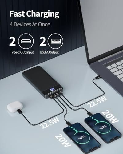 Detalle de XGXL Power Bank 26800mAh 22.5W