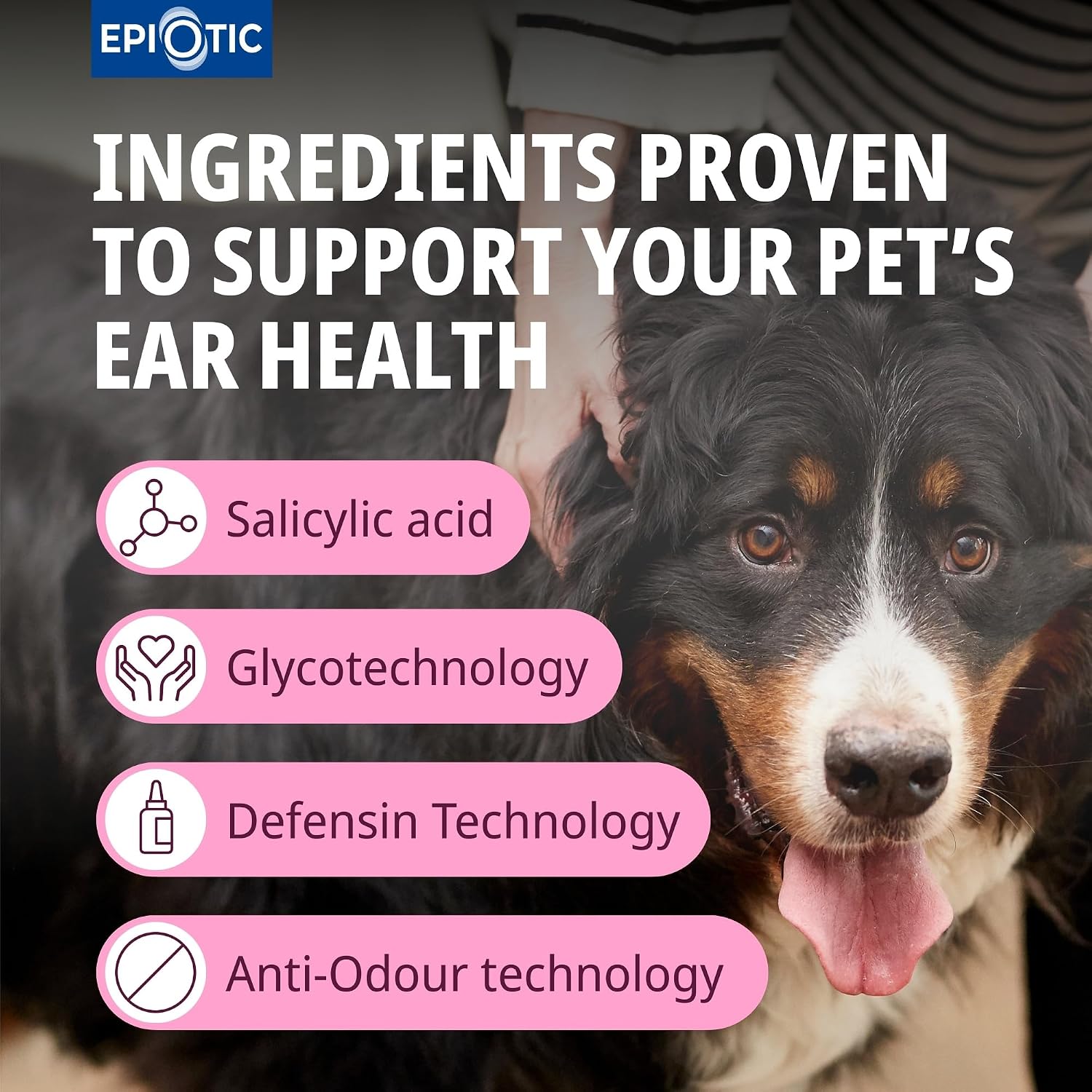 Detalle de Virbac EpiOtic Cat & Dog Ear Cleaner Solution (125ml)