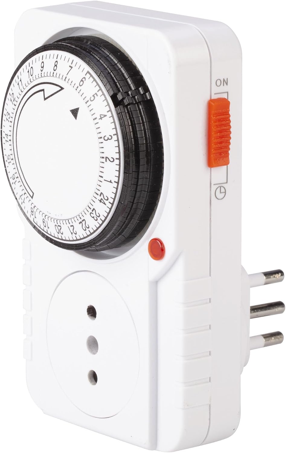 POLY POOL PP1407AM Programmatore Giornaliero: timer per presa elettrica, 15 minuti di intervallo