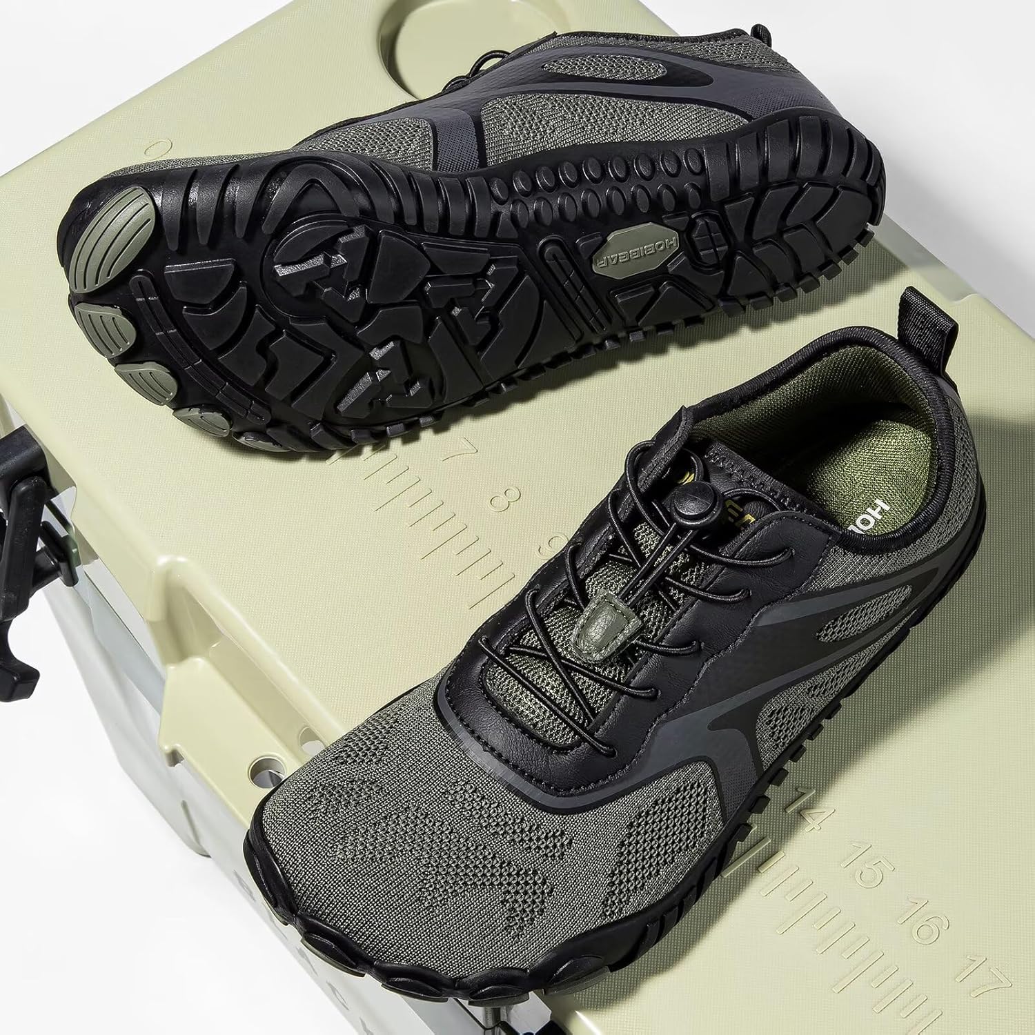Thumbnail 5 de HOBIBEAR Unisex Minimalist Trail Running Barefoot Shoes with Wide Toe Box and Zero Drop