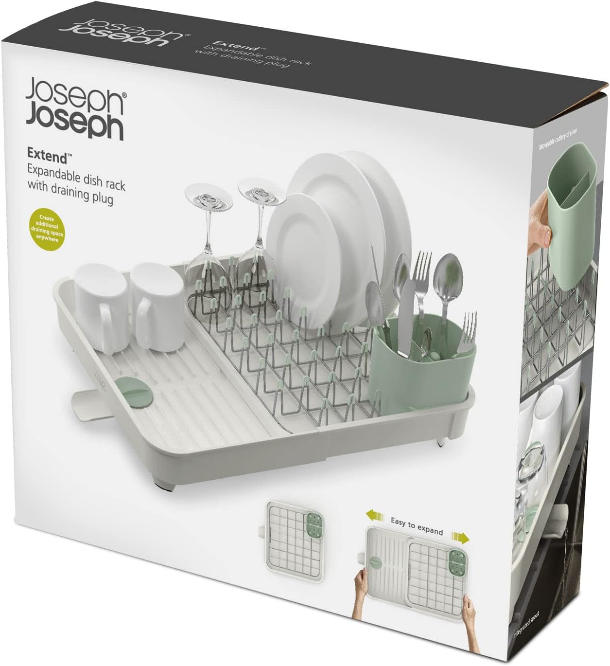 Thumbnail 6 de Joseph Joseph Extend - Escurreplatos extensible con drenaje giratorio