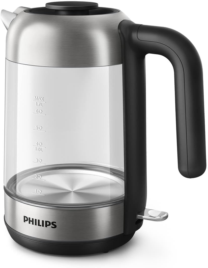 Detalle 2 de Philips Bollitore Elettrico Serie 5000 HD9339/80 – 1,7 L, vetro elegante