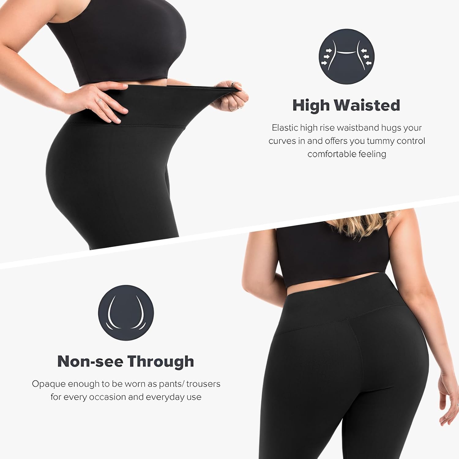 Thumbnail 4 de SINOPHANT Leggings High Waist für Gym