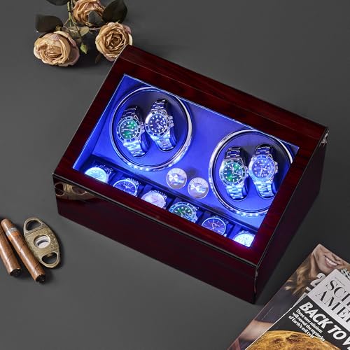 Thumbnail 6 de ANWBROAD automatic watch winder, 4 slots