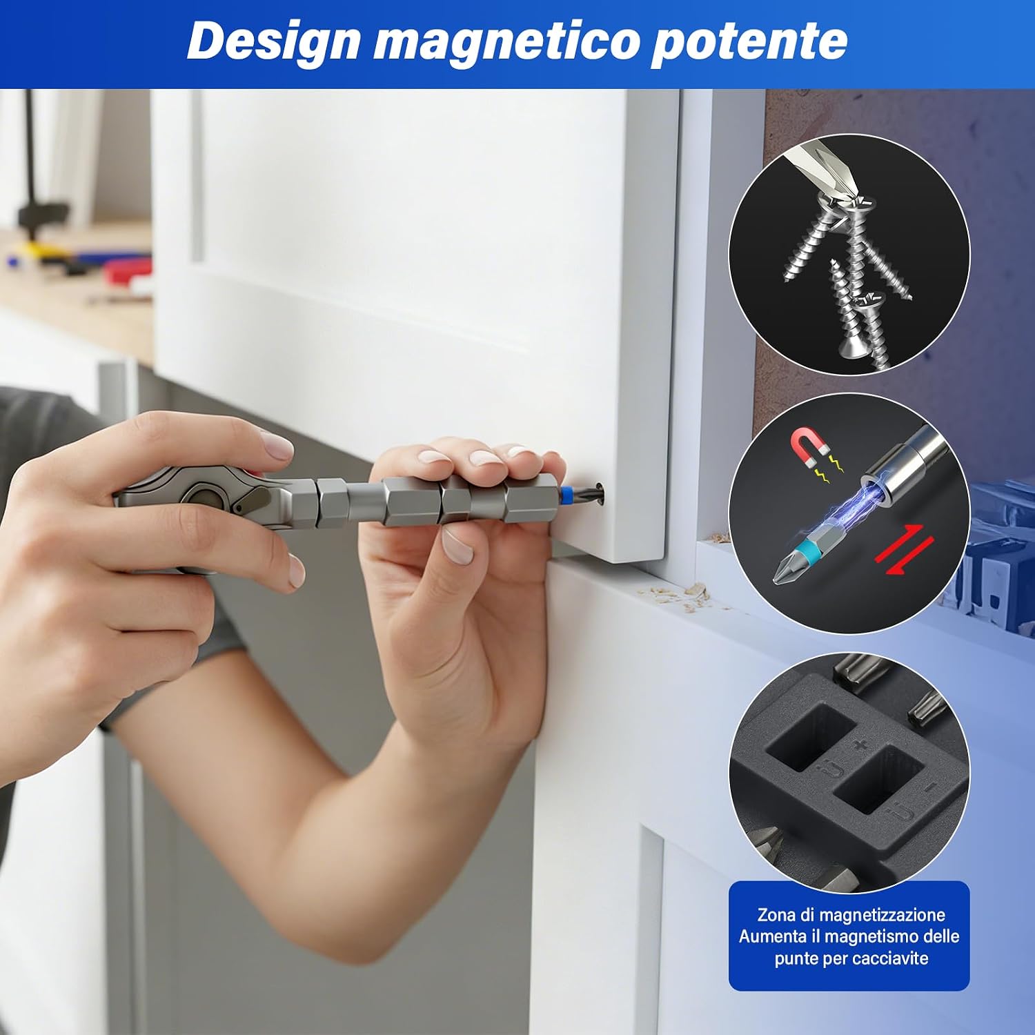 Thumbnail 4 de Koeutoze Set cacciaviti magnetici 42 in 1 per precisione 🛠